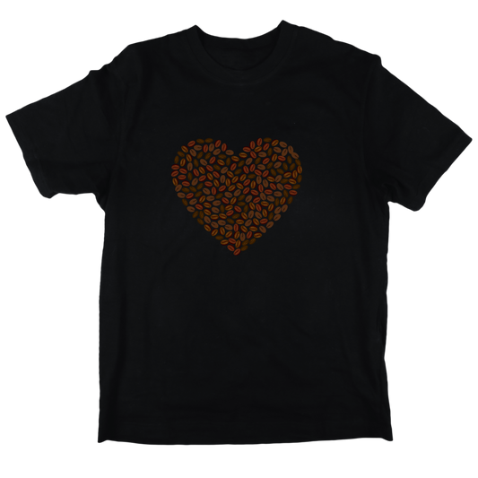 Coffee Bean Heart Shirt | Knack Project