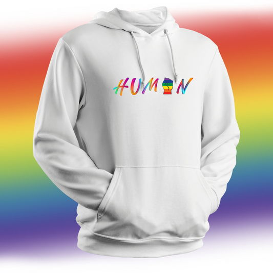 HUMAN - Pride Hoodie | Knack Project